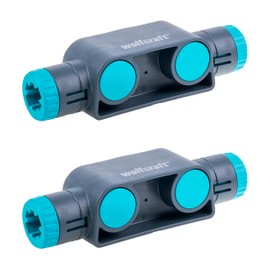 wolfcraft 8664060 Single-Handed Clamps Connector Set of 2 for Connecting One-Handed Clamps for Large Spans up to 200 cm