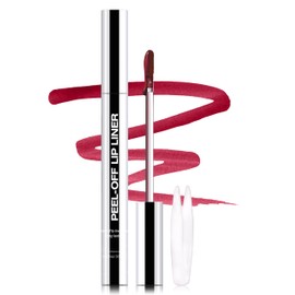 Erinde Delineador de Labios Peel off, Tinte Labial Peel off de Larga Duración, Pintalabios Mate Resistente al Agua, Delineador de Labios Altamente Pigmentado para Mujer, #06