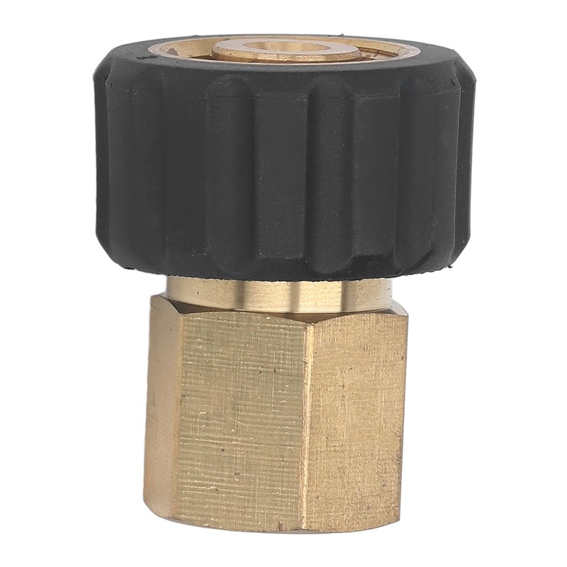 Pressure Washer Adapter Brass Rubber Anti Corrosion G1/4in to M22