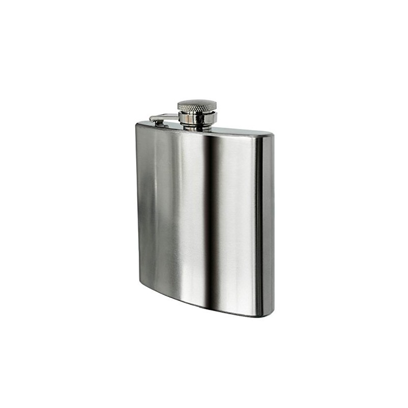E FAST CE4 Stainless Steel Hip Flask - 7oz