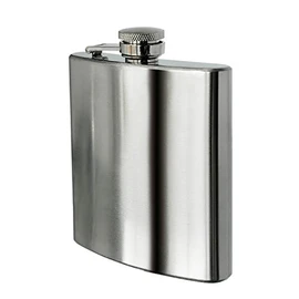 E FAST CE4 Stainless Steel Hip Flask - 7oz