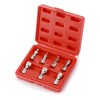 FOCUS TOOL 7PCS 1/4" Drive Universal Flex Socket Set, SAE,