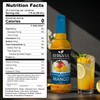 Syruvia Sugar-Free Mango Syrup, Flavored Syrup for Drinks, Cocktails, Lemonades,