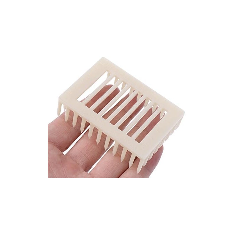 Jowxsx White Plastic Queen Marker Cage Clip Bee Catcher Beekeeper