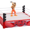 Mattel WWE Knuckle Crunchers Action Figure & Rebound Ring Playset,