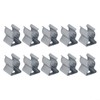 10 Pack Spring Loop Clips Open Spring Clips Heavy Duty