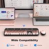MOFII Wireless Keyboard and Mouse Combo - BlackBerry Gradient Full-Sized
