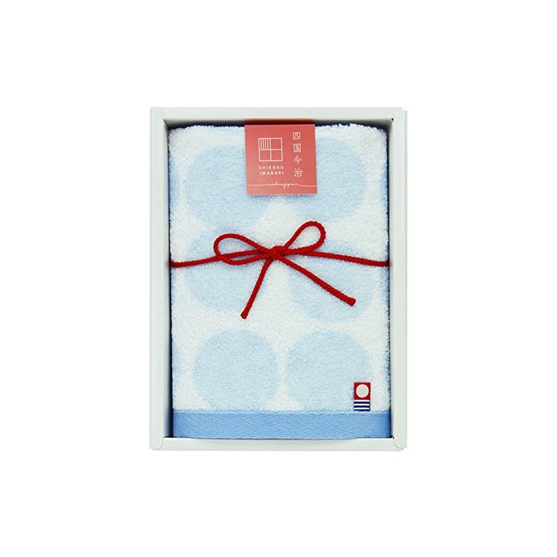 Hayashi GI052700 Towel Gift Shikoku Imabari Kanon Dot Wash Towel,