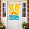 RABUSOFA Hello Sunshine Summer House Flag 28x40 Inch Double Sided