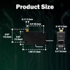 BokWin - 4 interruptores KW3 de acción a presión de