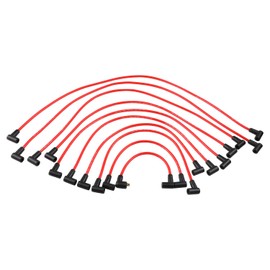 DUEYU C301 Ignition Spark Plug Wire Set for Ford 1979-1995 F-150, 1964-1995 Mustang, 5.0L 5.8L SBF 302 289