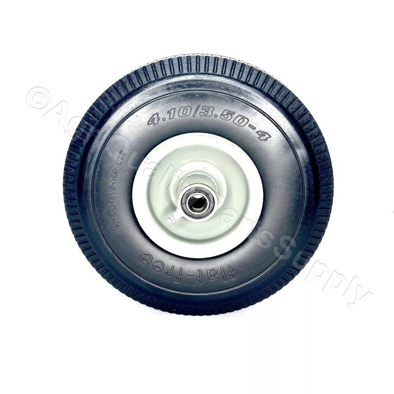 SD Set of Two(2) 4.10/3.50-4 Flat Free Sawtooth Utility Tire