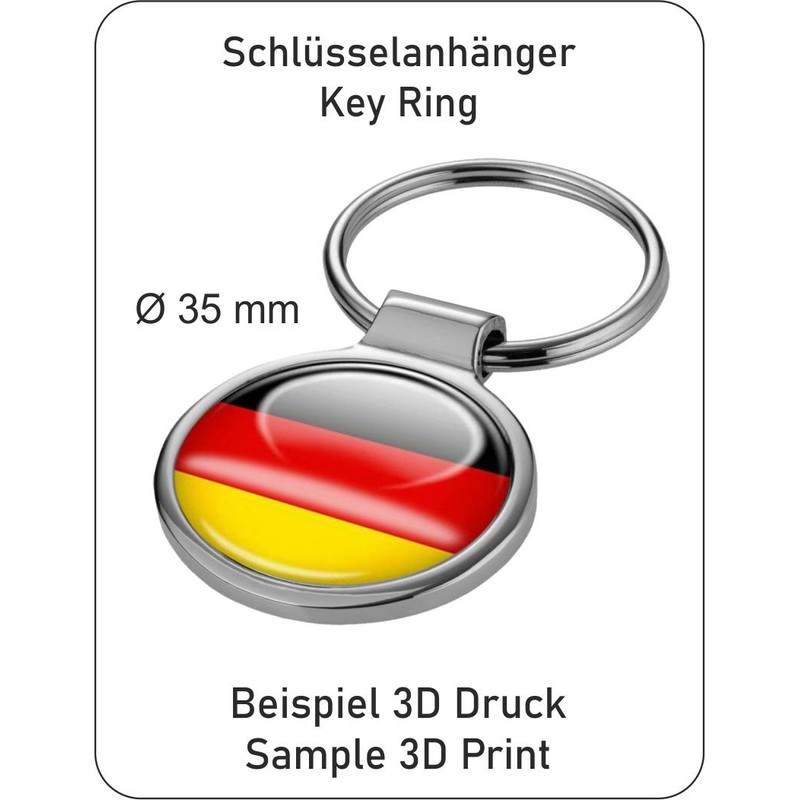 KIESENBERG A-90196 3D Keyring Federal Police Gift