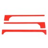 Hudiriy Soft Carbon Fiber Car Armrest Panel Cover TrimSticker Compatible