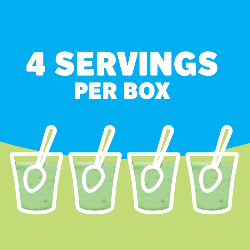 Jell-O Pistachio Flavor Sugar Free Pudding & Pie Filling (4-Pack)