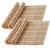 Wtpncil Bamboo Sushi Rolling Mat, Sushi Roller, Sushi Maker, Sushi