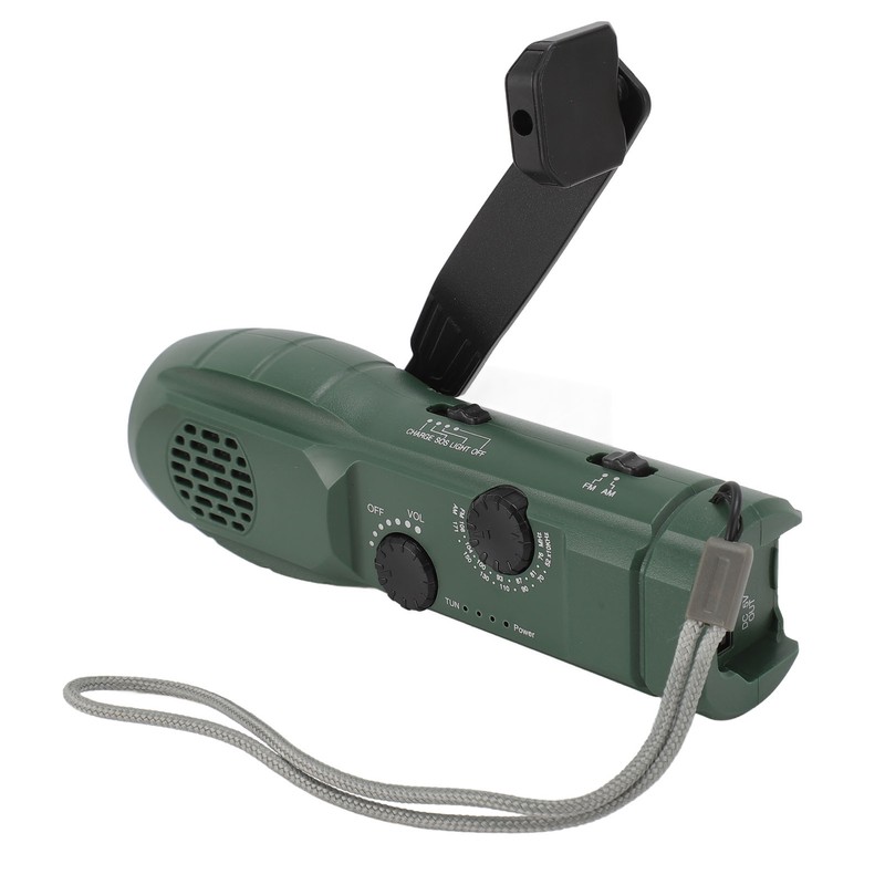 Hand Crank Emergency Radio Multifunctional AM FM Band Portable Emergency