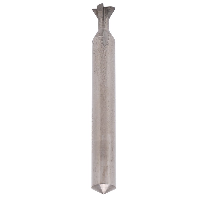 Dovetail Bit Carbide 6mm Dia Shank 4 Flutes 50mm Length