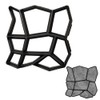 Plastic Concrete Mould, Garden Pavement Maker Paving Mold, DIY Tool