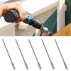 10Pcs Screwdriver Bit Electric 3mm Hex Strong Magnetic Hardened Hardware