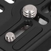Camera Quick Release Base Plate with 1/4in 3/8in Threads for