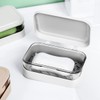 DOERDO Soap Box with Removable Drainer and Lid, Portable Soap