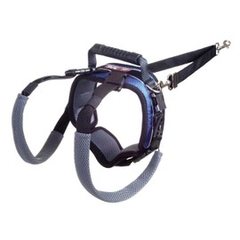 PetSafe CareLift Rear Support Harness - Lifting Aid with Handle and Shoulder Strap - Fits Waist Measuring 27-37 inches, Dog Weight 70lb-130lb, Large, Black