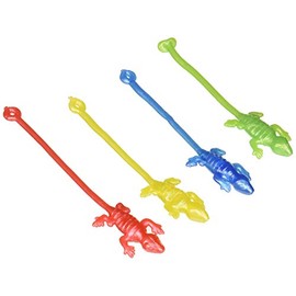 Rhode Island Novelty SKLIZAR Lizards, 12 Pack, Assorted Colors
