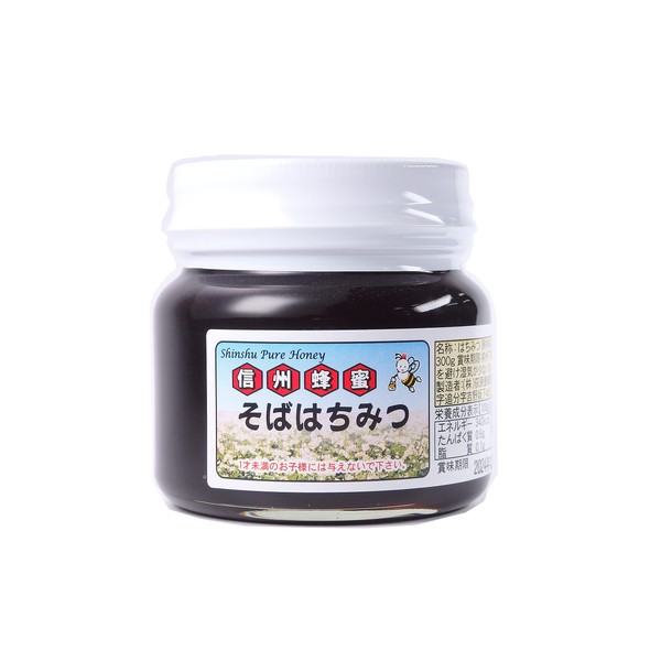 Ogihara Bee Garden Japanese Buckwheat Honey in Flat Bottles, 10.6