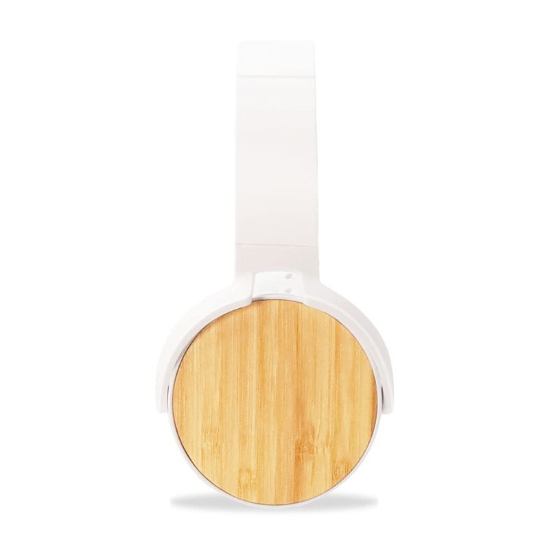 Metronic Wireless Bluetooth Headphones, Lightweight, Adjustable and Foldable Bamboo