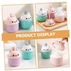 3pcs Cute Cartoon Bear Facial Maker Cups Gentle Cleaner Bubble