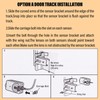 Universal Garage Door Sensors Compatible with Chamberlain Liftmaster Sears Craftsman