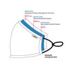 Maskari Maskari Navy Blue Reusable Face Mask | Washable |