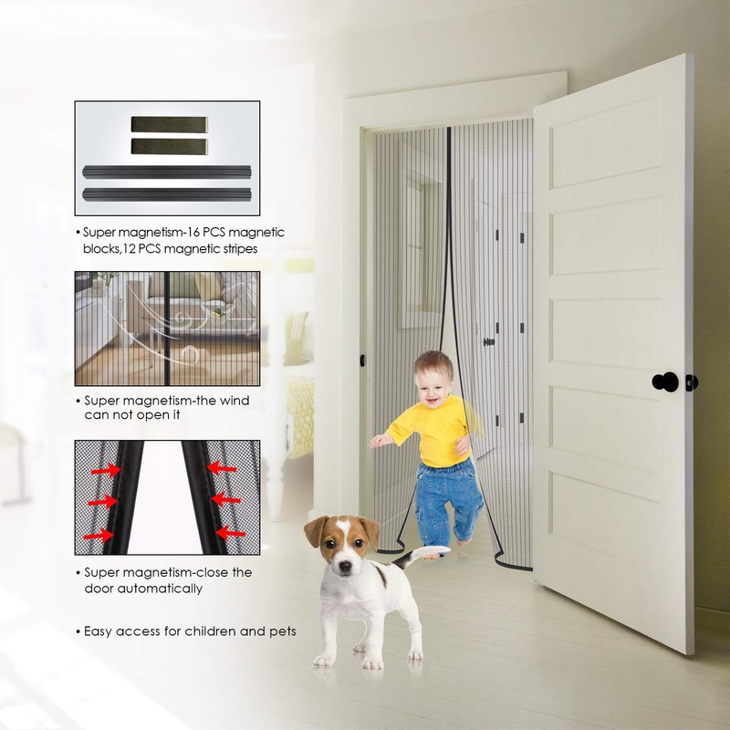 Mycarbon Magnetic Fly Screen Door