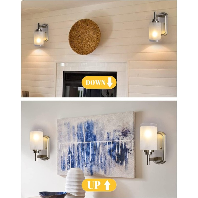 Galtlap Sconces Wall Lighting Set of Two Bathrooom Vanity Light