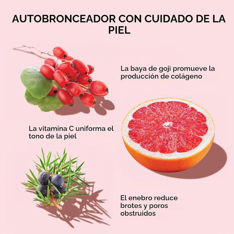 TANOLOGIST, Self Tan Drops, Serum Autobronceador Facial y Corporal con