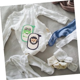 Outanaya 3 pcs Cartoon Animal Bath Sponge Soft Newborn Shower Scrubber for Gentle Exfoliation Safe and Reliable Bathing for Daily Use