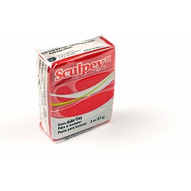 Sculpey Iii Polymer Clay 2oz-Deep Red Pearl