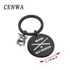 CENWA Drummer Gift Drummer Keychain Weapons of Mass Percussion Drum
