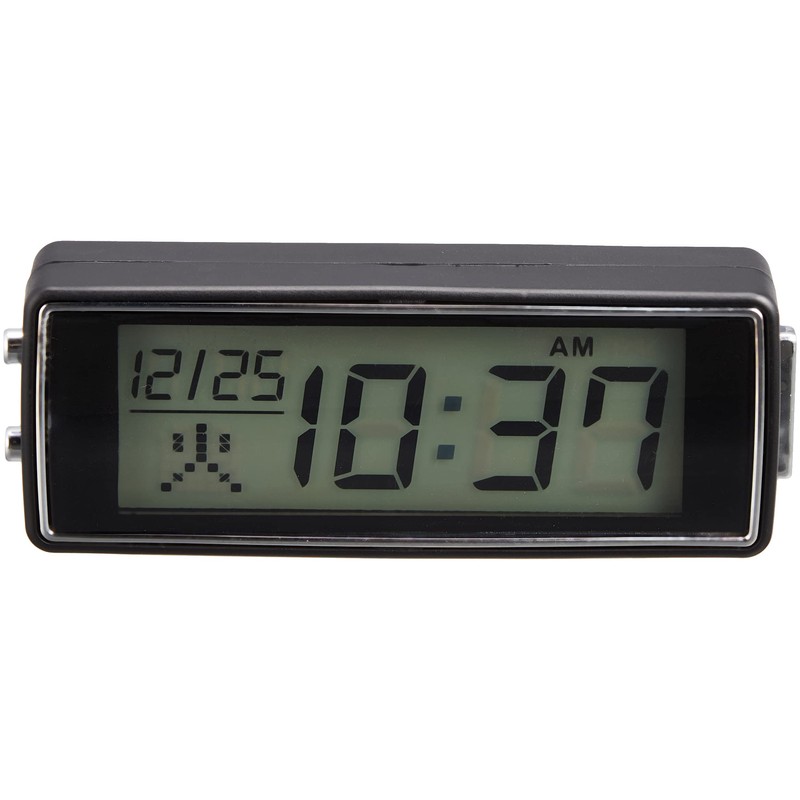 Kashimura NAK-183 Compact Clock, One-Push 5-Second Light