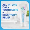 Sensodyne Complete Care + Smart Clean Toothpaste for Sensitive Teeth,