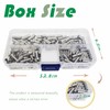 Surriba Butt Connectors Uninsulated Set of 200 Butt-Connectors, Cable Crimp