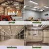 hykolity 4 Pack 4FT LED Shop Light, Linkable Utility Shop