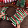 4 Rolls Christmas Poly Burlap Mesh Ribbon 10 Inches 40