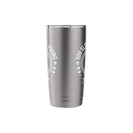 Too Slow To Die Young Motorcycle Helmet Design Stainless Steel Insulated Tumbler