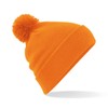 Beechfield Unisex Original Pom Beanie, orange