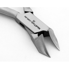 MT MEDITOOLS Moon Nail Clippers for men with Thick or Ingrown Toenails Podiatrist Toenail Clipper Set 5.5 inch Heavy Duty INOX Nail Cutter Moon Medical Grade Stainless Steel Premium Quality