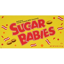 Pack of 2 - Sugar Babies Milk Caramels Candy(6 Oz) Boxes