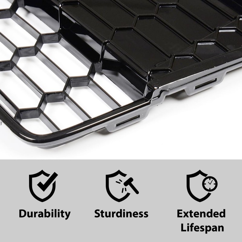 G-PLUS Front Bumper Lower Grill 3pcs Compatible with Ford Focus