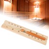 Wooden Sauna Timer for Spa Bath, Wall Mounted, Heat Resistant,